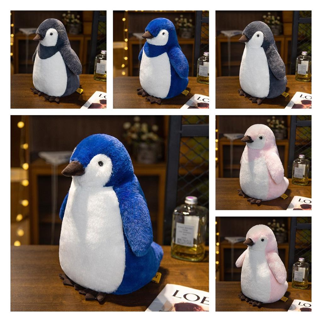 Penguin Plush Kawaii Toys Marine Animal Doll Children Gifts Sofa Decor Cushion