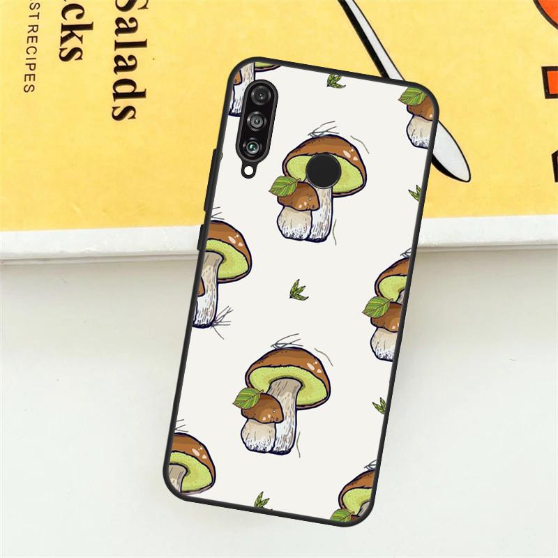 Wild Forest Mushroom For Huawei Nova 12i 7i 8i 11i Y73 Y72 Y61 Y91 Y90 Y70 Y60 9 10 SE 11 Pro P30 P40 Lite Case