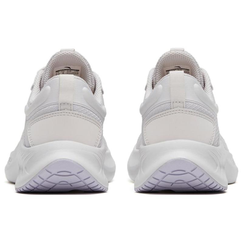 Anta Stinger SE Anti-Slip And Wear-Resistant Breathable Low-Top Running Shoes Women's Gray Purple Sneakers 922315585-4