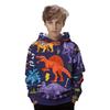 Autumn Cute Cartoon Animal Pattern 3D Printed Hoodies Fashionable Casual Sports Long Sleeved Children's Boy Hooded Sweatshirts