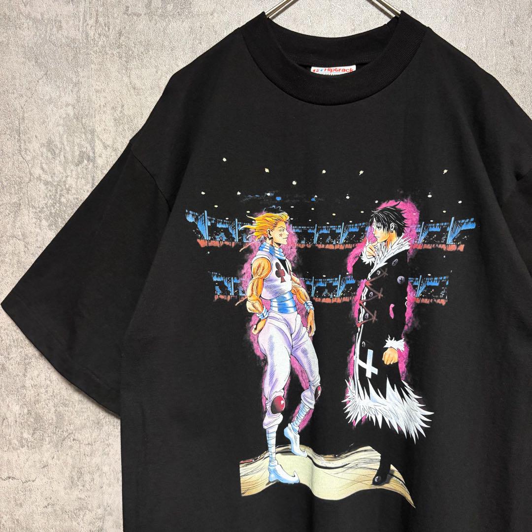 

[USED] HxH Hunter x Hunter Chrollo x Hisoka Anime T-Shirt XL Black