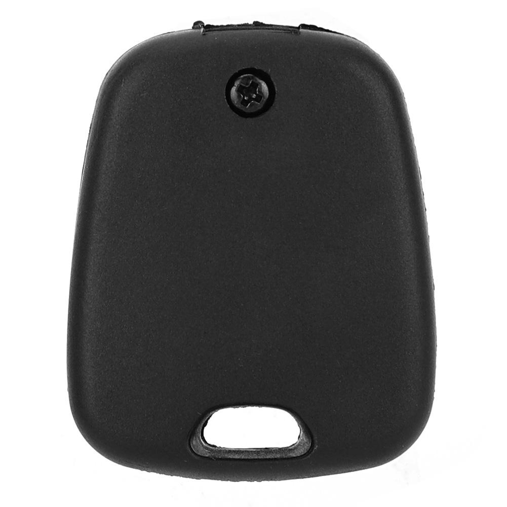 2 Knoppen Auto Intelligente Afstandsbediening Sleutelhanger Hoesje Vervanging Geschikt voor Peugeot 206