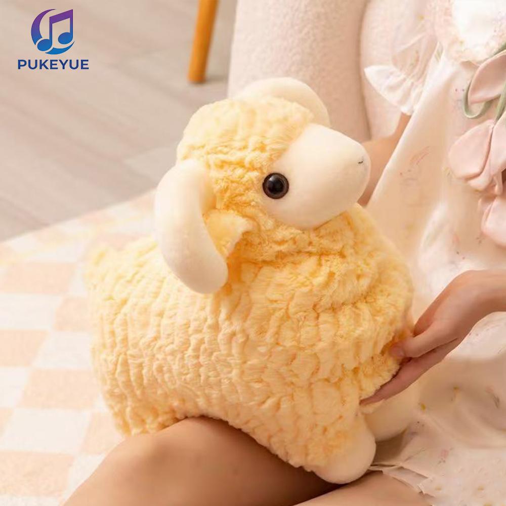 20-60Cm Cute Simulation Sheep Plush Toy Kawaii Cartoon Sheep Doll Soft Stuffed Animal Lamb Sleep Pillow Christmas Gifts For Kids