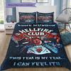 Cartoon Pattern Bedding Quilt Set Quilt Cover Pillowcase Home Decoration Birthday Gift (1 * Duvet Cover + 2 * Pillowcase, Without Core)