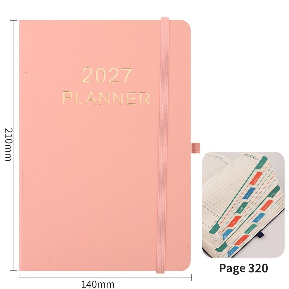 To Do List 2027 Agenda Book A5 Daily Planner Book Portable Schedule Book Students