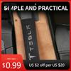 Car Sticker Tesla Car Seat Belt Shoulder Protective Cover For Tesla Model 3 Y Car Interior Safety Belt Decorate Pad Tesla Model