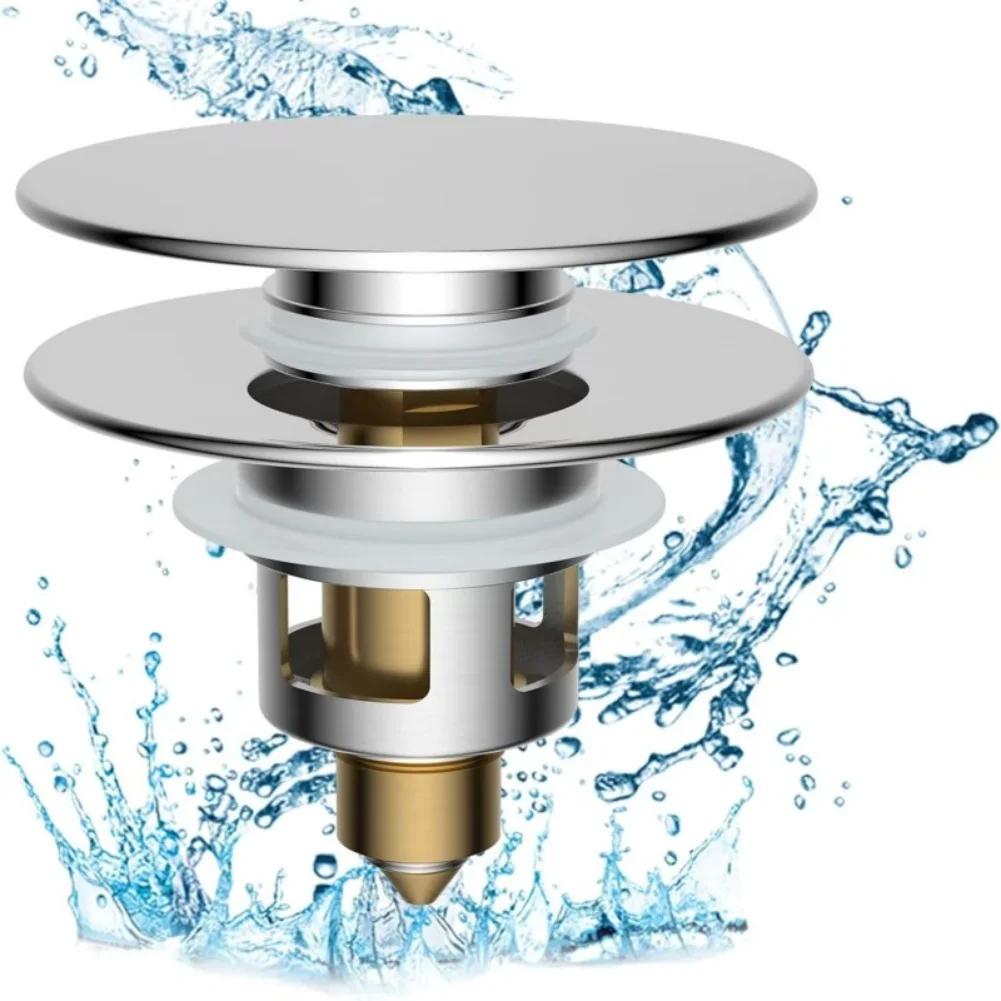 

Раковина Утечка Пробка Всплывающая Пробка для Раковины Клапан Слива для Раковины Кухонный Фильтр Клапан Слива Нажимного Типа Дезодорирующая Пробка-Фильтр