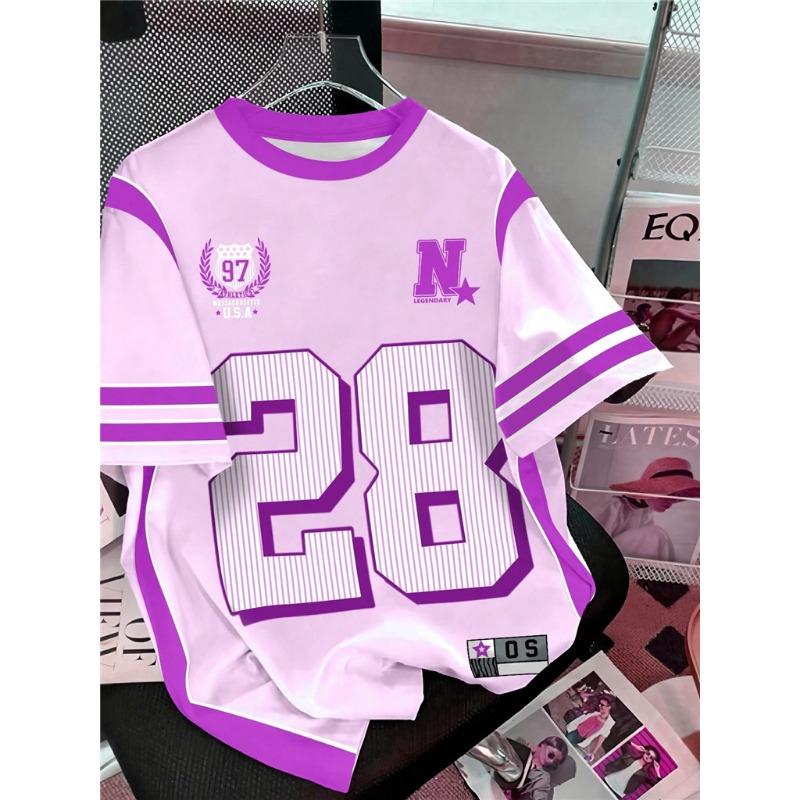 2026Summer New Men's New York No.96 Print 3D Digital Print Baseball