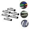 Milisten 6pcs 6 6led Boat Light On Pontoon Led Strip Light Waterproof Boat Navigation