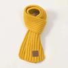 Kids Winter Thick Warm Knitted Scarf Soft Outdoor Neck Warmer For Baby Boys And Girls