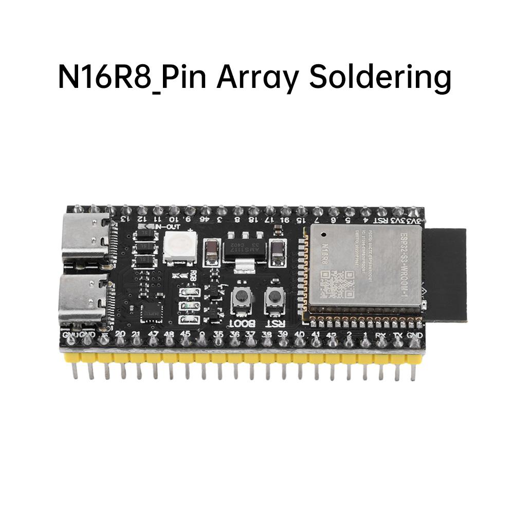 ESP32 S3 Development Boards with Expansion Adapter Kit 2.4G Wifi BT Module ESP32-S3-WROOM-1 N8R2 N16R8 44Pin Type-C ESP32-S3