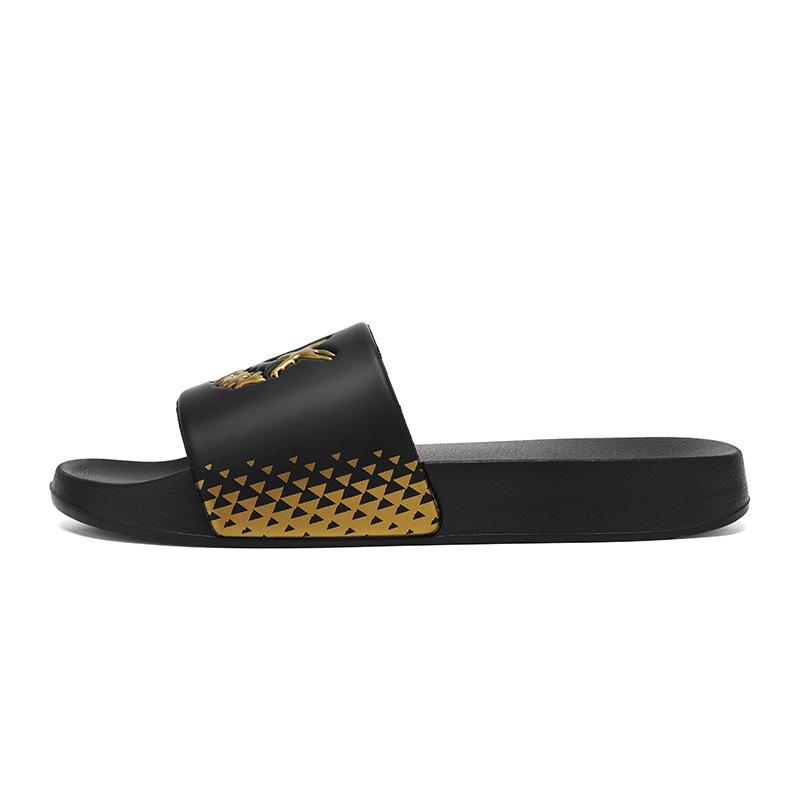 2026 Trendy Couple Style Beach Slippers with One Strap - European and American Large Size