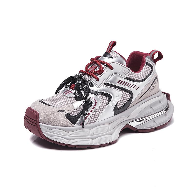 New Dad Shoes for Women Fashionable Thick-soled Sports Single Shoes