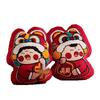 Red Wedding Couple Plush Doll Pillows
