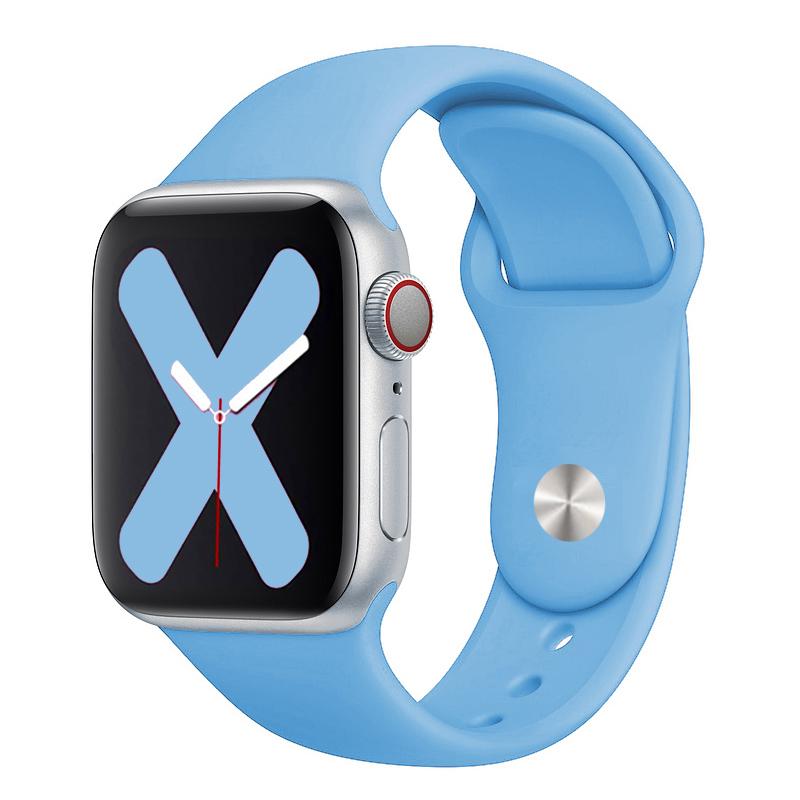 Strap For Apple Watch bands 44mm 45mm 40mm 41mm 42mm 46mm Sport Silicone correa smartwatch Bracelet iWatch Series 10 9 8 11 SE 3