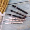 6Pcs/set 4 Colors (Black/White/Gold/Silver) Acrylic Paint Markers pen,0.7mm Extra Fine for Ceramic, Metal, Paper, Drawing, DIY