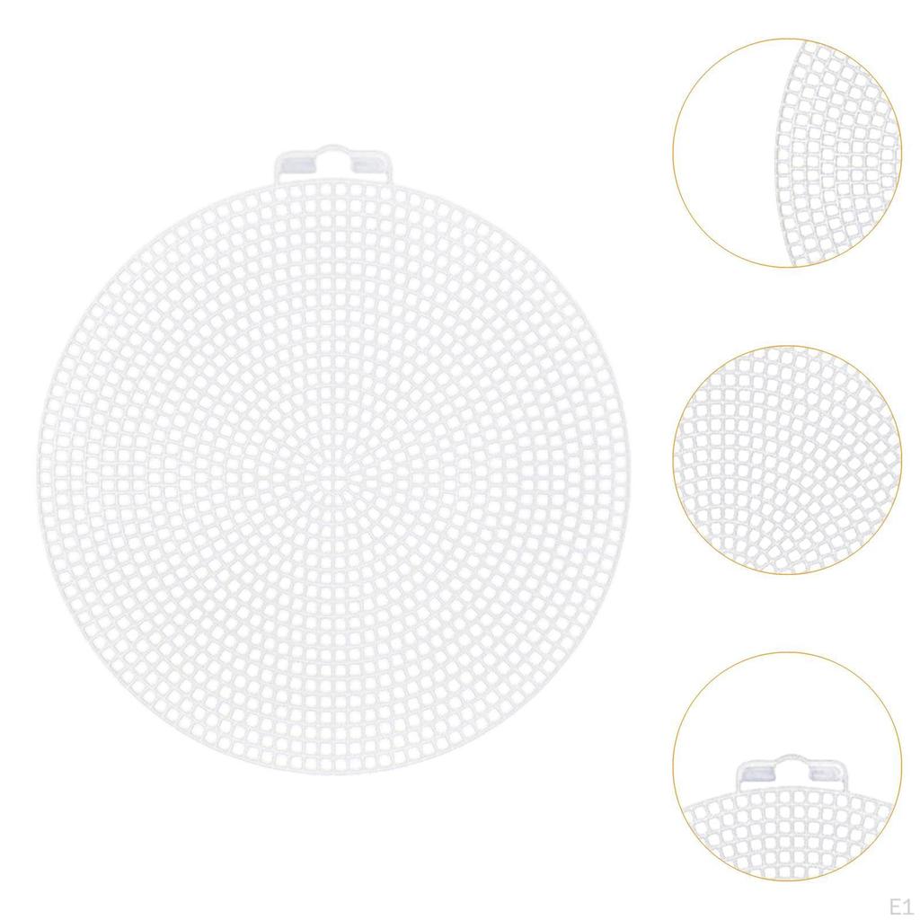 10 Pack of Mesh Canvas Sheets for Crafting and Needlepoint Projects