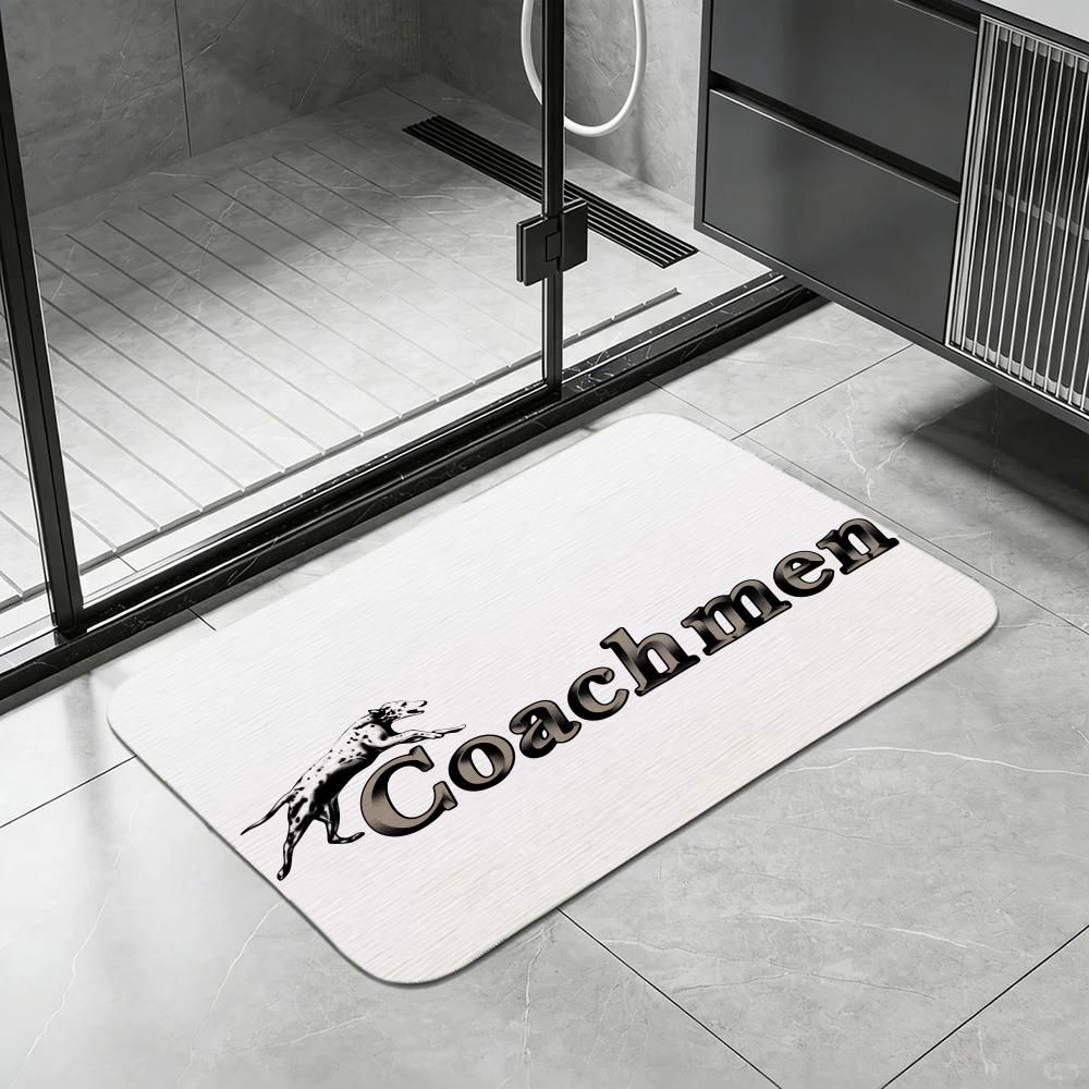 Brand C-Coachmen Floor Mat Diatomite Bath Mat, Quick Dry, Absorbent, Multi-Scene Mat 40x60cm