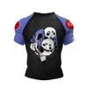 Personal Popular Design Sublimation Short Sleeve Black No Gi BJJ Jiu Jitsu Rashguard Fight BJJ Mma Rash Guard Shirts For Men