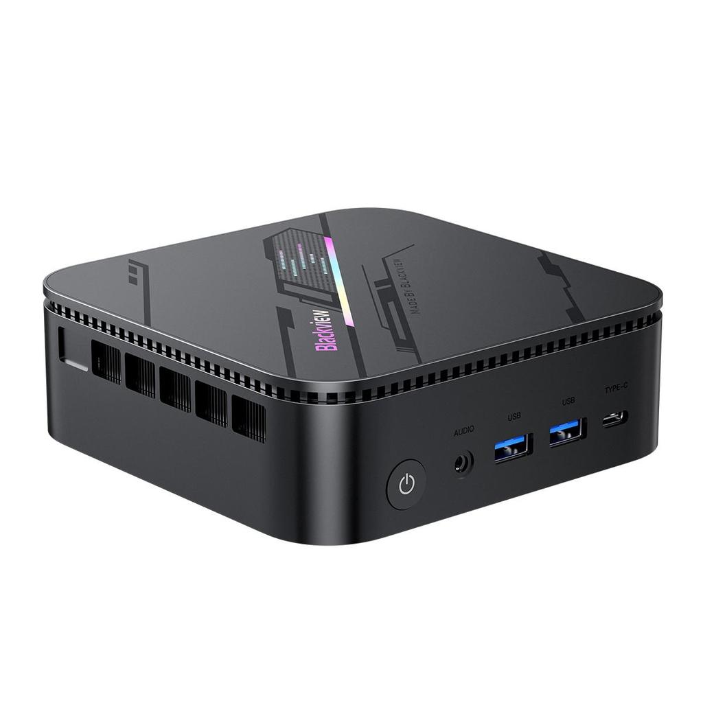 Mini PC Blackview MP100 Pro AMD Ryzen™ 5 7430U (Až 4,3 GHz) 16 GB RAM512 GB SSD Radeon™ RX Vega 7 Windows 11 Pro MINI PC