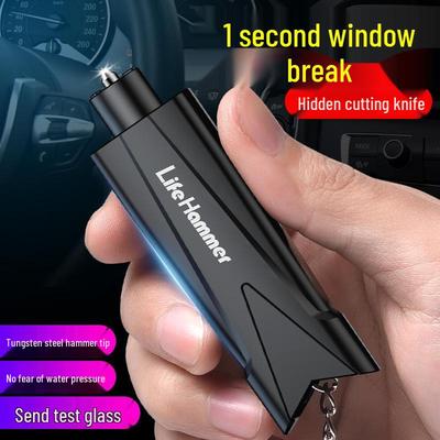 Multifunctional Car Safety Hammer with Seatbelt Cutter