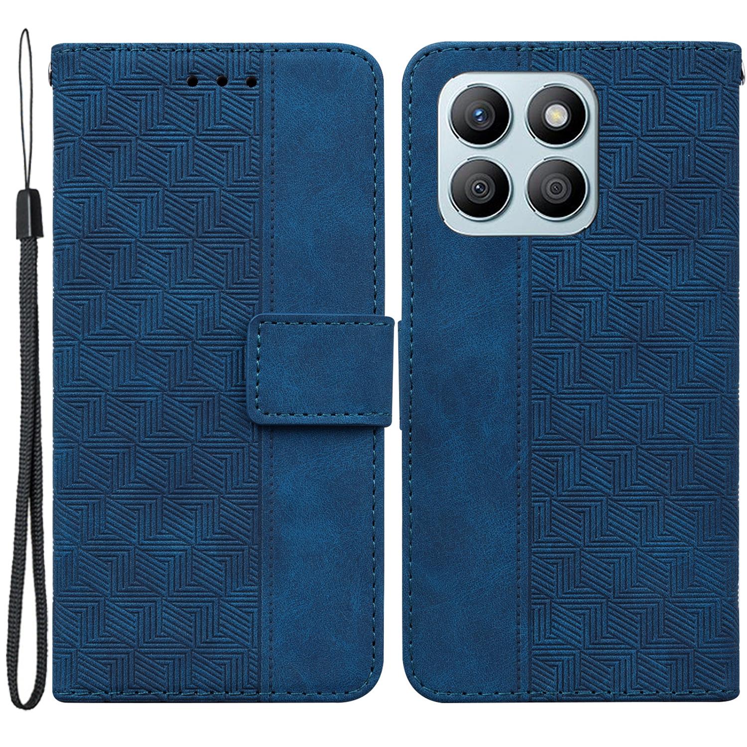 

Чехол-книжка для Honor X8b 4G из ПУ-кожи, противоударный, с тиснением, с кошельком A