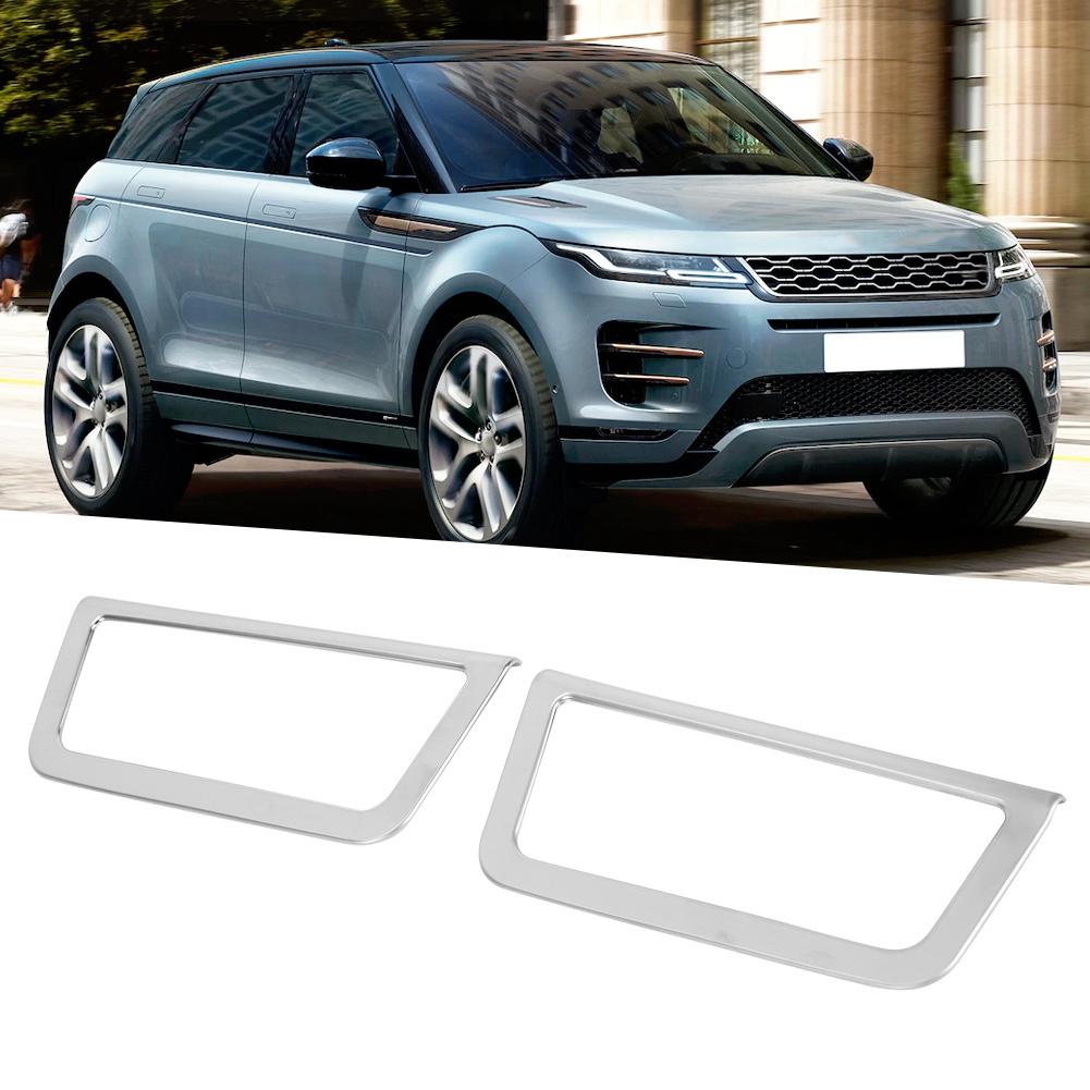 2pcs ABS Car Rear Trunk Handle Trim Frame Fits for Land Rover Evoque 2020