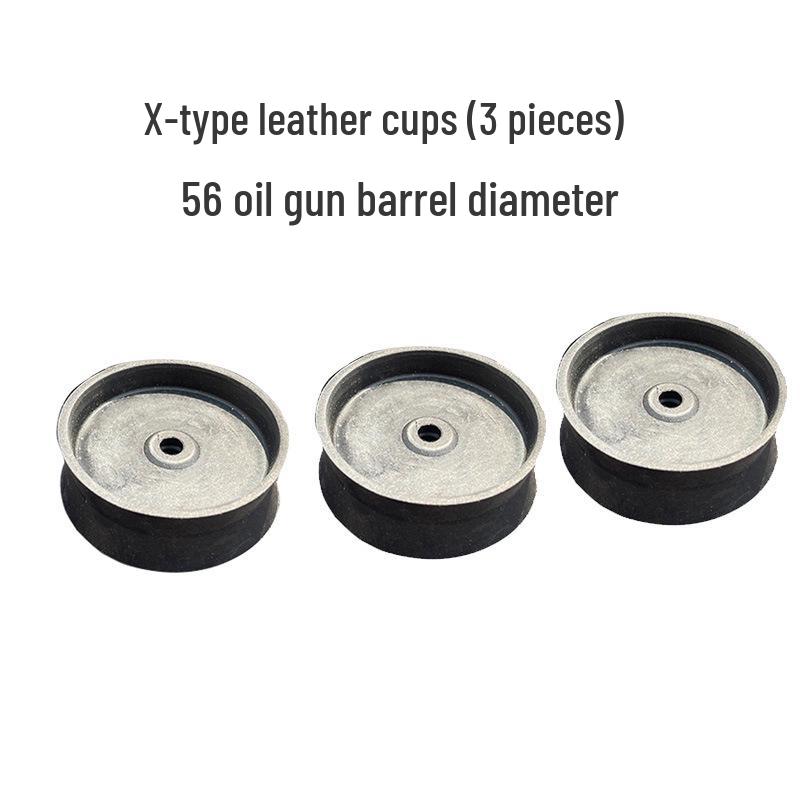 Universal Grease Gun Spare Parts Set: Leather Cup, Oil Seal, Rubber Ring, Iron Sheet, Plastic Parts