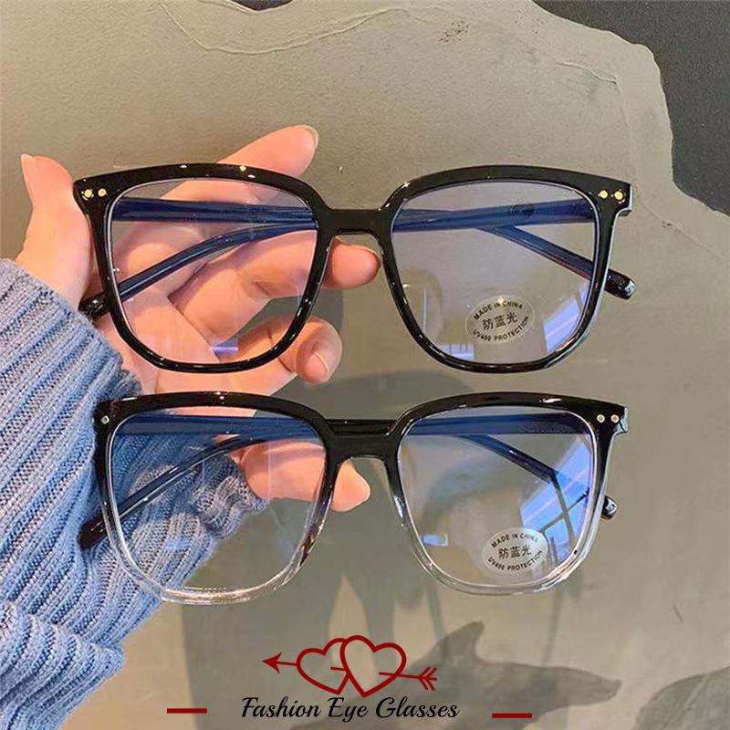 Blue Light Blocking Glasses Women Men High Quality Square Eyewear Daily Commute Female Male Square-framed Glasses