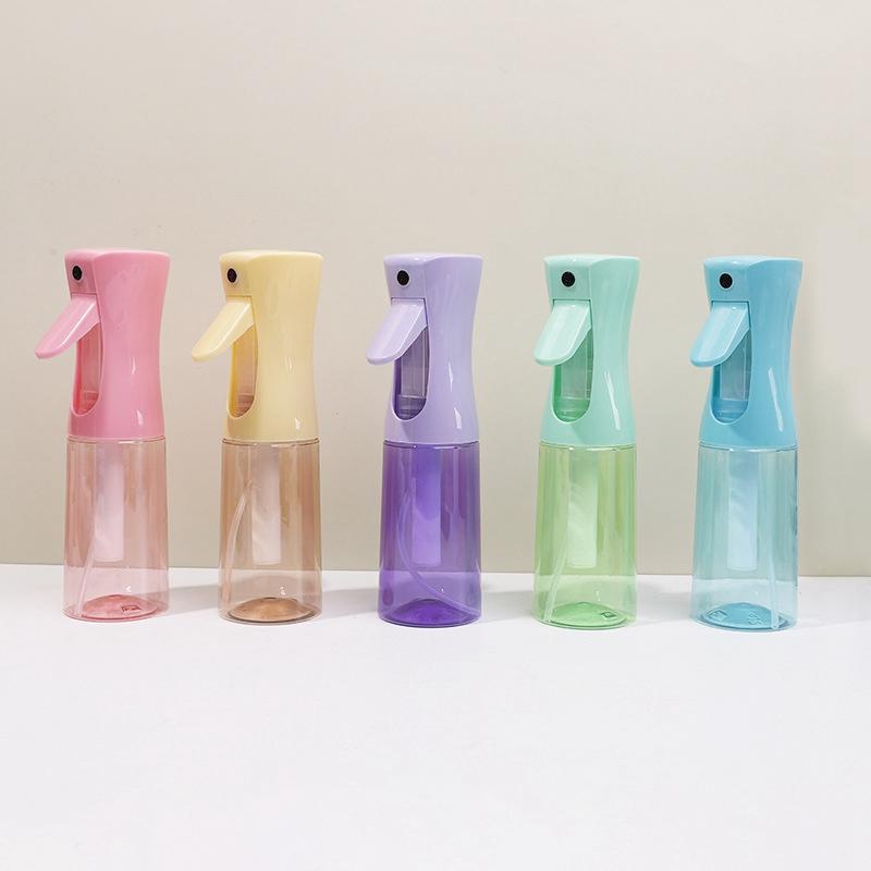 High Pressure Oil Sprayer Bottles Hairdressing Spray Bottle Plant Water Refillable Continuous Mist Sprayer Plastic Containers