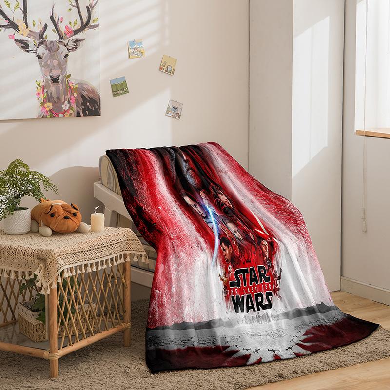 Column Double-Sided Flannel 3D Digital Printed Blanket Blanket