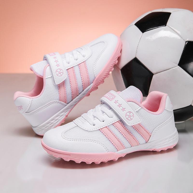 Boys and Girls Children's Football Shoes Broken Nails Primary and Secondary School Students Artificial Grass Student Training Competition Sneakers