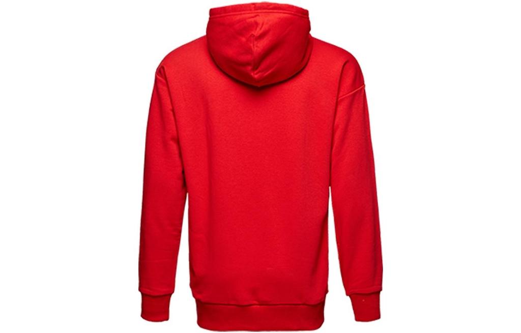 Converse Sweatshirts Men's Red Hooded Moderate Regular 10017833-A03