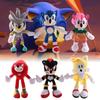 Super Soft Sonic Hedgehog Plush Toy 12 Inch Adorable Stuffed Animal For Kids