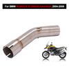 Para BMW R1200GS R1200GS Adventure 2004-2009 Sistema de Escape de Motocicleta Tubo de Ligação Intermediário 51mm Silenciador Com DB Killer