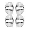 AGLNX1 4Pcs Car Door Lock Cover Protector Sticker For Tesla New Model Y Juniper 2025 Model 3 Model S Model X SpaceX Cybertruck Roadster