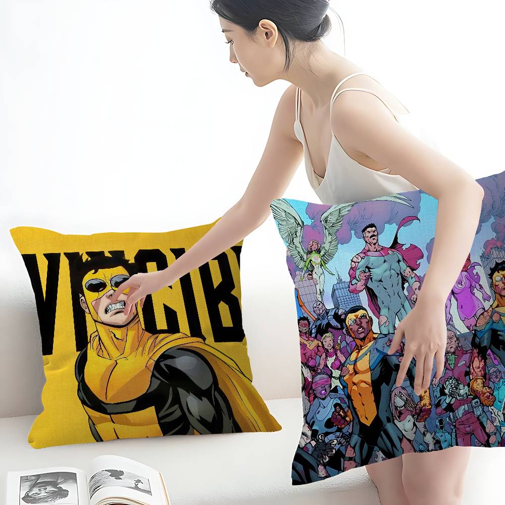 I-Invincible Pillow Anime Pillow Sofa Bed Head Pillow Cover Cushion Cover 45X45 Cm Fashion