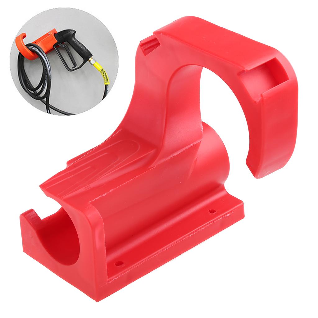 Convenient Wall Mounted Rack for High Pressure Wsher Universal Water Pipe Holder