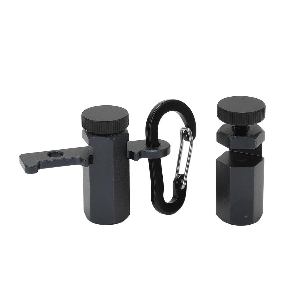 Stair Gauge Aluminum Alloy Hex Flat Gauge with Thumb Screw for Framing Square and Rafter