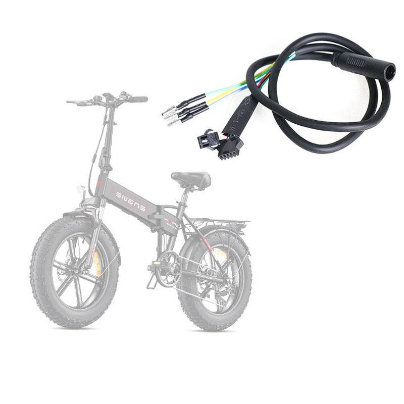 Oriģināls elektriskā velosipēda motora savienojuma kabelis