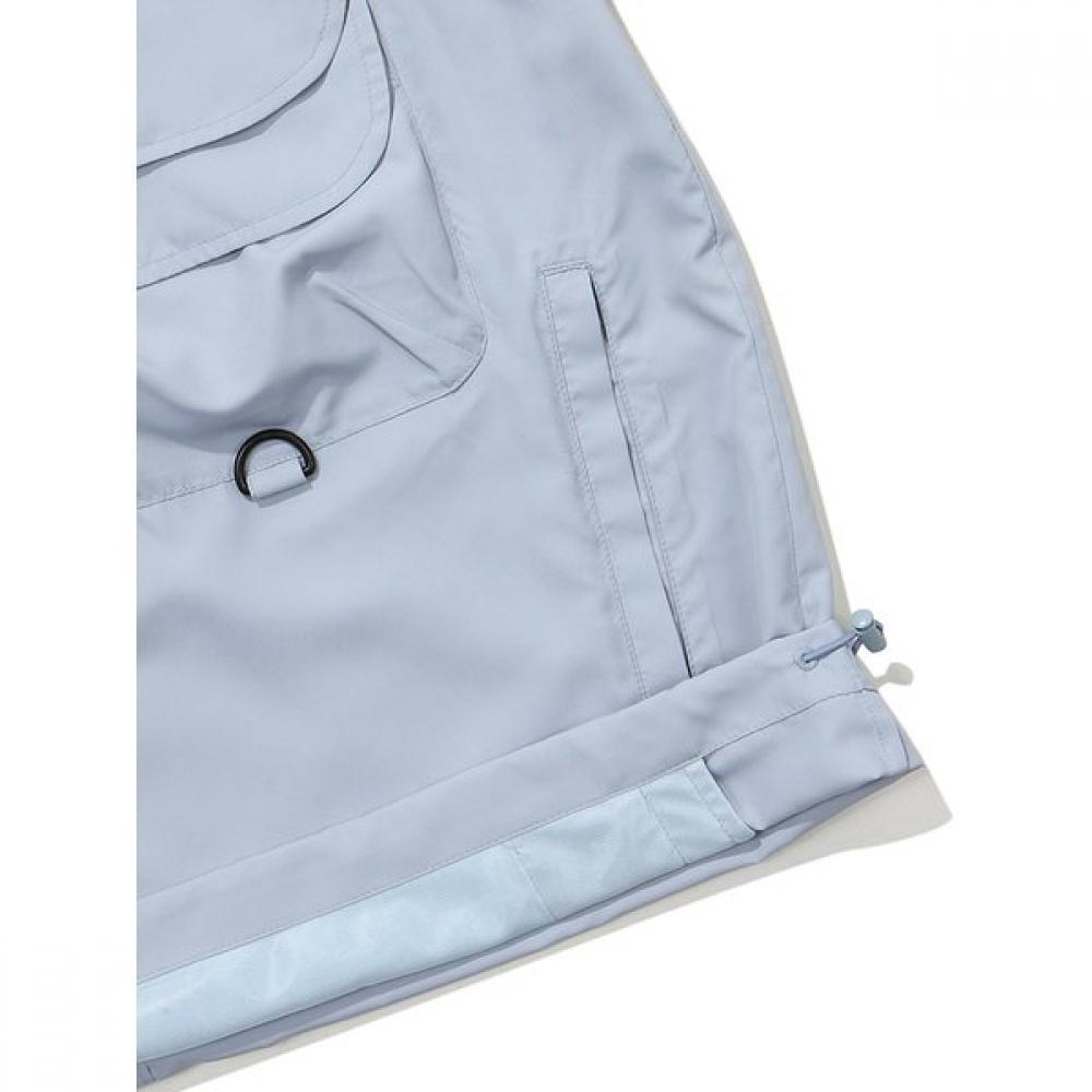 Bbc Earth Pocket Snap Short Sleeve Anorak  Blue  Jasper