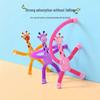 Luminous Telescopic Giraffe Robot Toy with Suction Cup - Creative and Educational Kids' Cartoon Toy