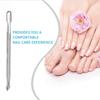 Double Head Cuticle Pusher Gel Nail Removal Tool Nail Dirt Cleaning Dead Skin Push Nail Pusher Manicure Tools Stainless Steel
