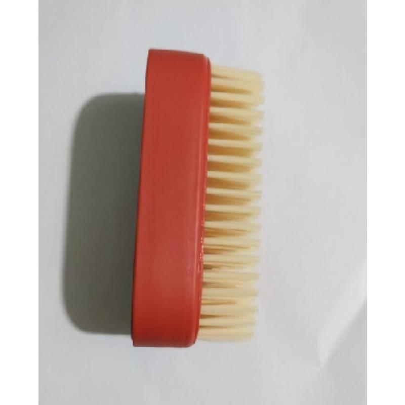 Okrągła ręczna szczotka do butów Szczotka gospodarstwa domowego do prania Delikatna i miękka szczotka do swetrów Owalna pusta szczotka z pralni chemicznej