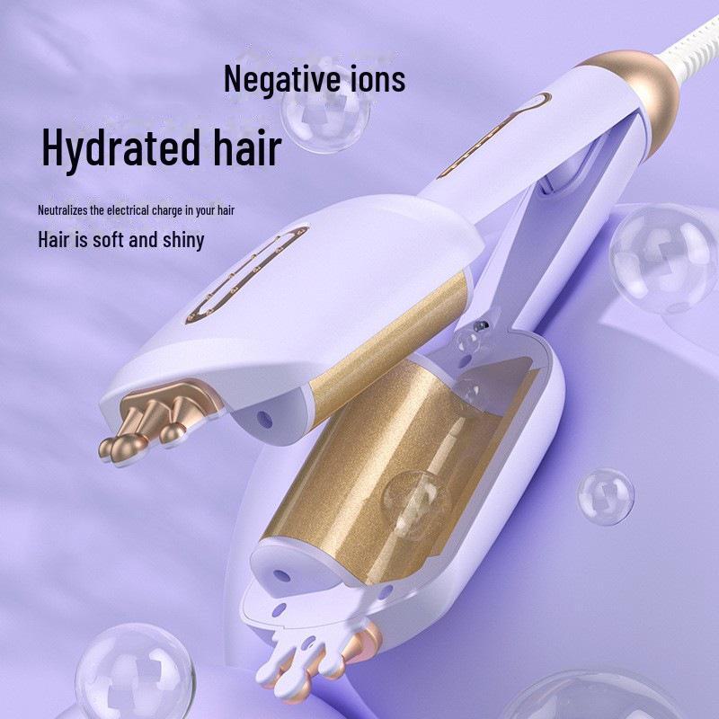 Cute Queen Egg Roll Curling Stick: Stylish, Convenient Hair Tool for Luxurious Curls.