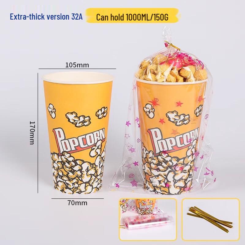 Disposable Popcorn Bucket Kit