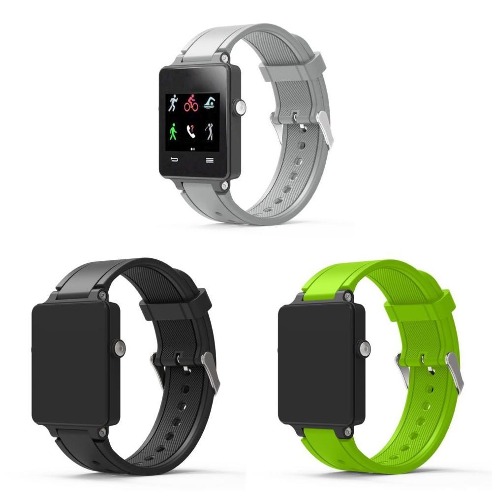 Garmin Vivoactive Silicone Watch Strap With Pin Buckle For Sports And Fitness Activities