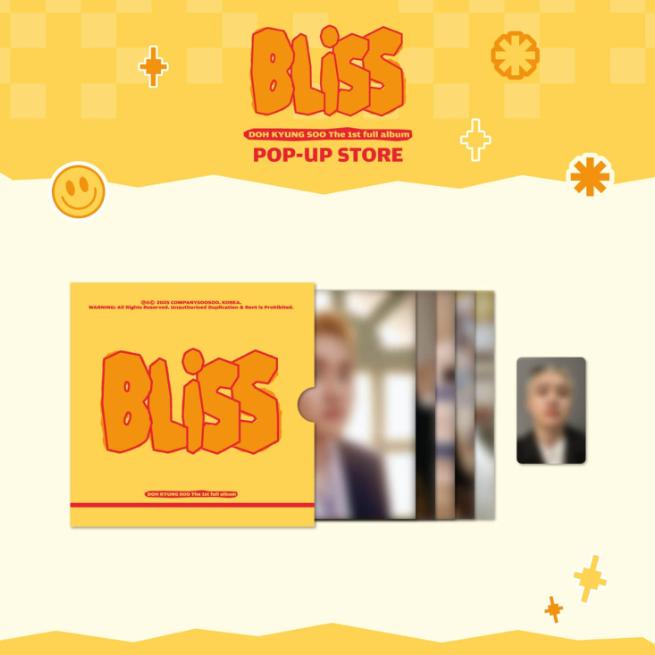 

Предзаказ DOH KYUNG SOO 1-й полноформатный альбом BLISS POP-UP Store MD Набор LP Постеров