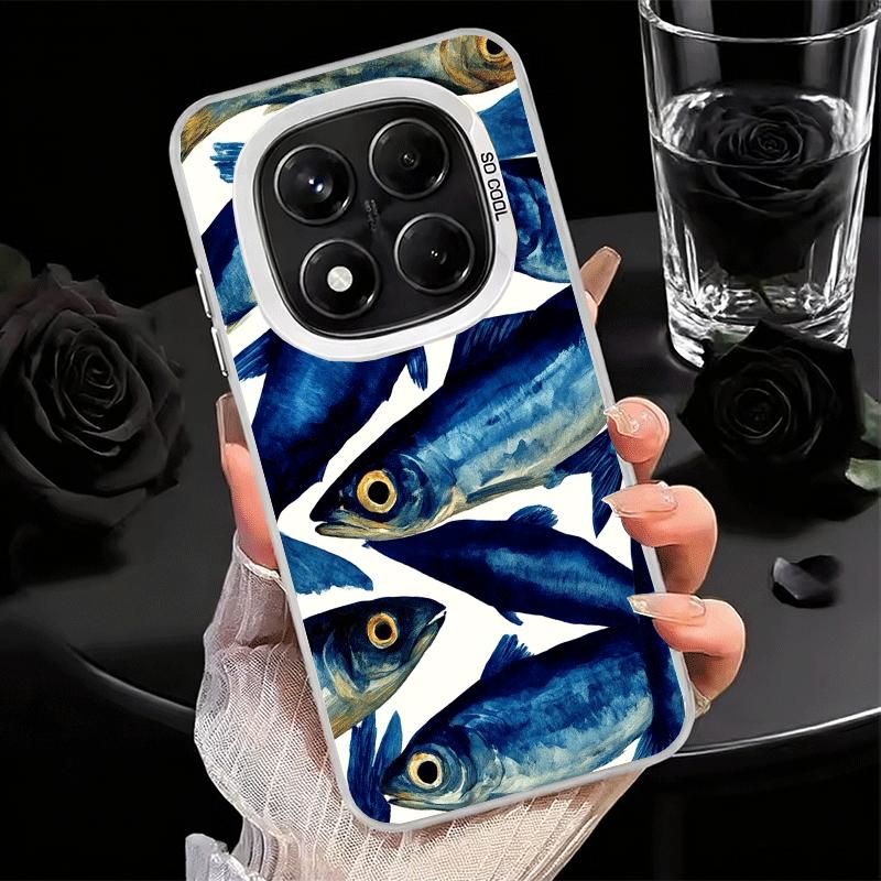 Discounted Salted Fish Shockproof Phone Case for Xiaomi Redmi Note 15 14 13 12 Pro Plus 11 11S 11T 5G Cover Anti Fall Fundas
