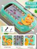 New Racing Adventure Children's Puzzle Board Game Simulation Driving Car Game Console Steering Wheel Toy